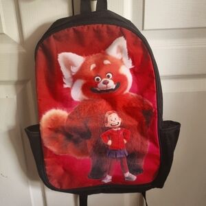 Turning red backpack